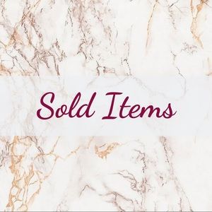 Sold Items